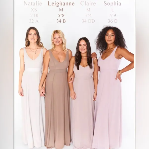 NWT Jenn Pink Maxi Bridesmaids Formal Dress - Size S - Image 7
