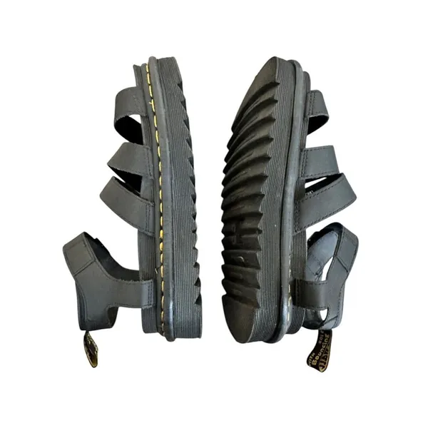 Dr. Martens Blaire Hydro sandals Black Leather Womens Sz 7 EUC - Image 6