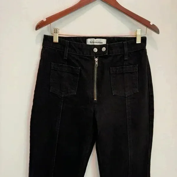 Reformation‎ Elle Thames Jeans size 28 - Image 5