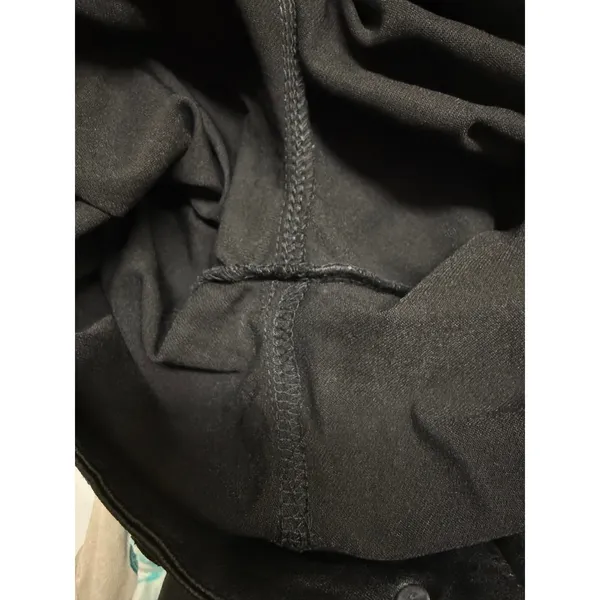 Apperloth Black Coated High Rise Skinny Pants Small Faux Leather Look Y2K S - Image 6