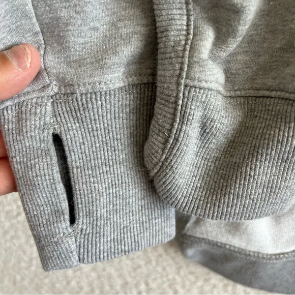Free People Movement FP Baseline‎ Relaxed Fit Sweatshirt Zipper Size Small - Image 8