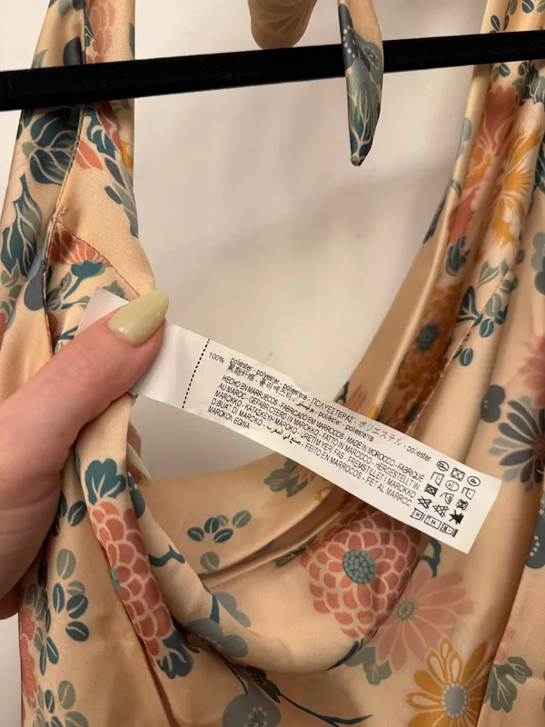 ZARA Floral Halter Top - Image 6