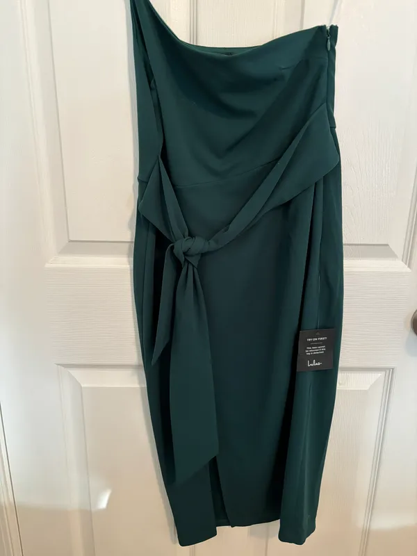 Green Mini Dress - Image 3