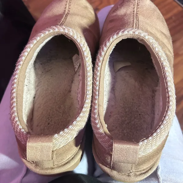 UGG Women's Tan Suede Slippers - Image 2