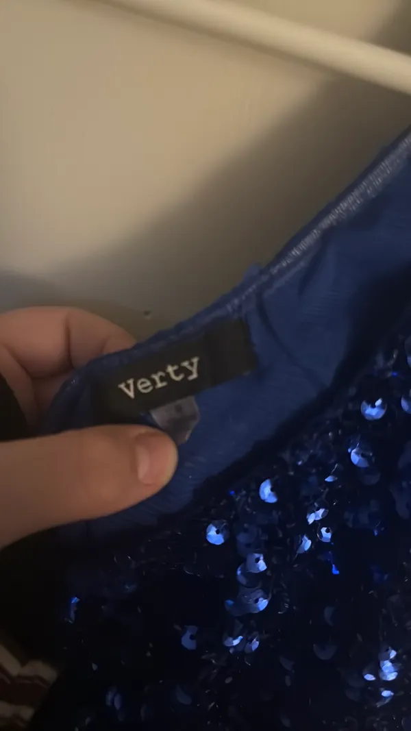 Verty Party Blue Dress - Image 2