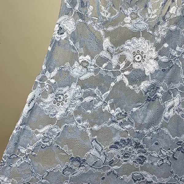 Victoria's Secret Sexy Blue Lace Teddy Halter Neck XS - Image 2