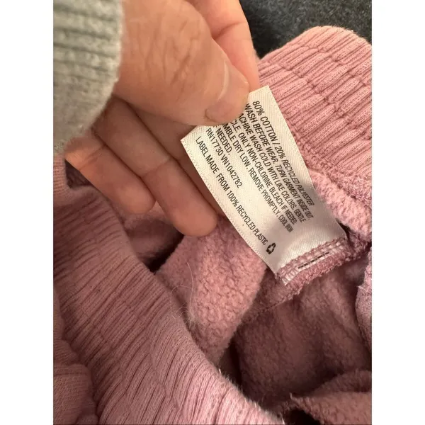 Women’s Pink Sweatpants Joggers Size Small – Cozy Fit, Elastic Waist & Cuffs - Image 4