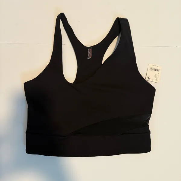 Free People Movement Black Racerback Tank - Image 2