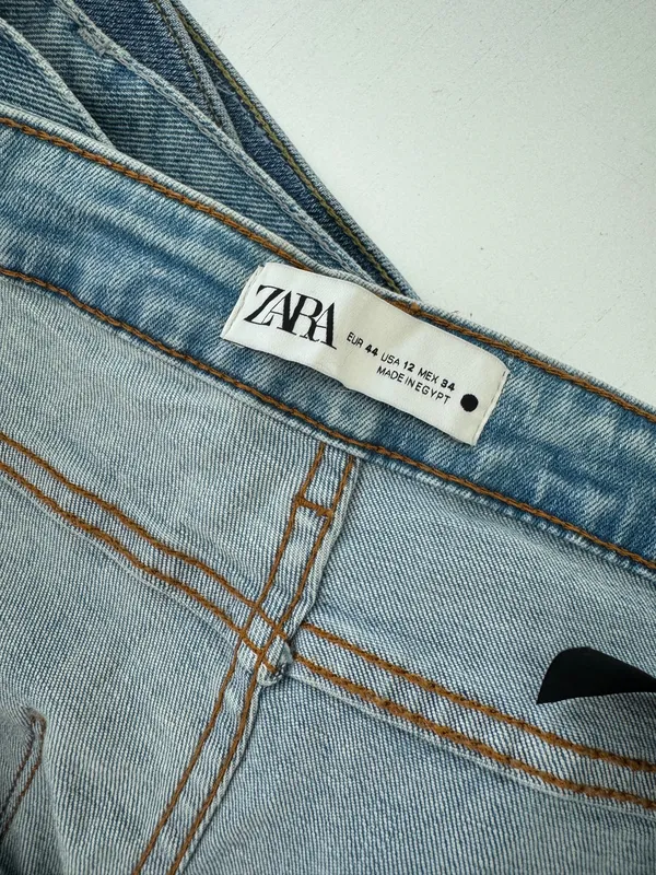 ZARA Wide-Leg High-Rise Jeans - Image 2