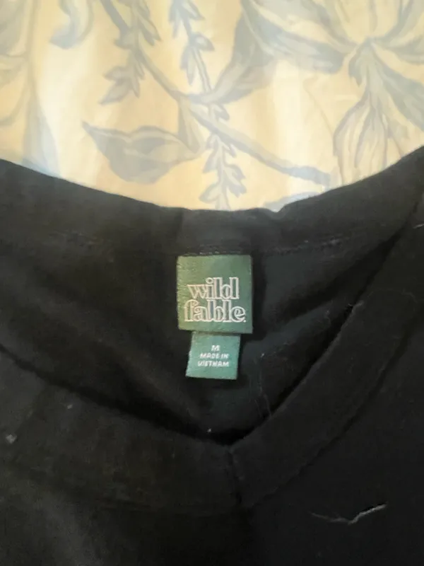 Wild Fable Crop Top Black - Image 2
