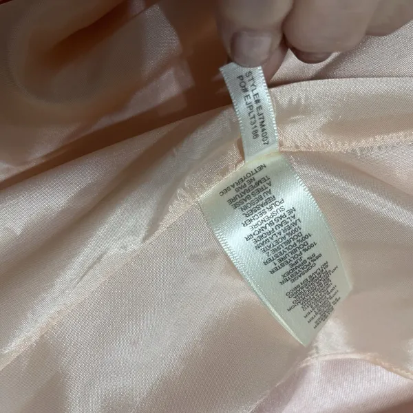Eliza J Sz 10 Pink Blush High‎ Low Formal Dress Sleeveless Open Back - Image 12
