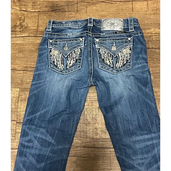 Miss Me Standard Bootcut flare bottom western jeans - Image 4