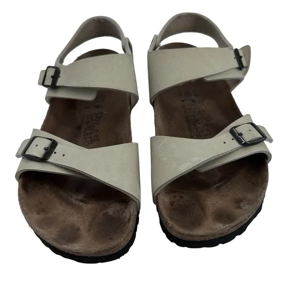 Birki's Le Mans Birkenstock Footbed Champagne Sandals‎ EU39 US 8 - Image 7