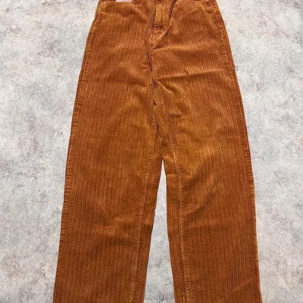 BDG Urban Outfitters Orange Corduroy High-Rise Pants - Image 3