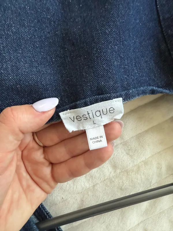 Vestique Denim Dress - Image 3