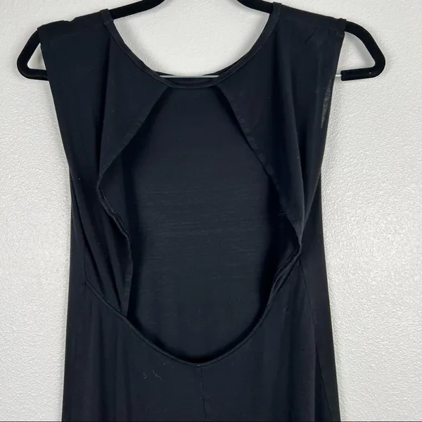EXPRESS Open-Back lightweight Dress‎ Blk S - Image 7
