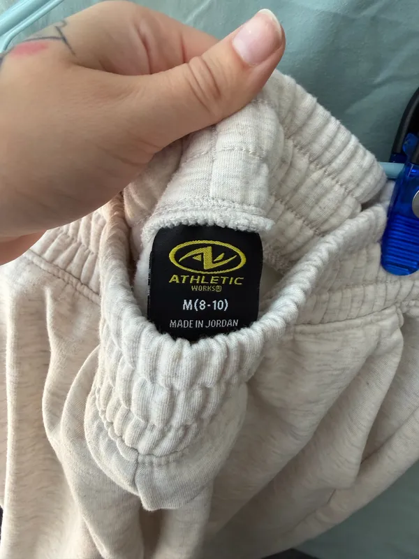 Athletic Works Oatmeal Jogger Sweatpants  - Image 4