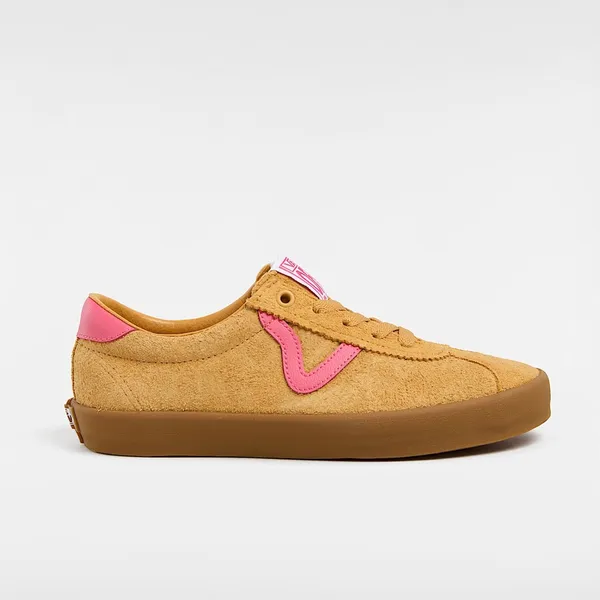 NEW VANS Trainers Vans Women Sport Low Gum Multi Yellow Suede Leather 9 - Image 2