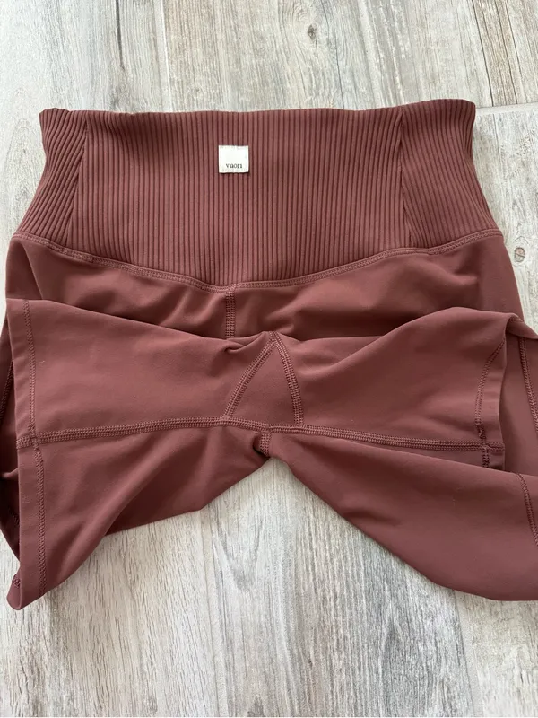 Vuori Women’s Rib Studio  Shorts in Cedar Medium - Image 7