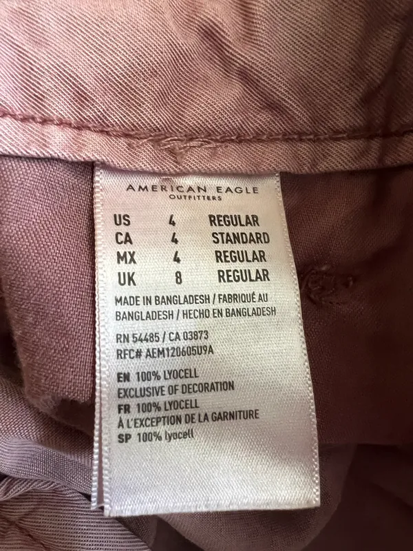 American Eagle Outfitters Paperbag Tie Pants - Image 2
