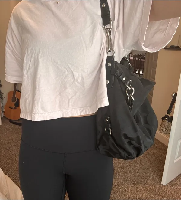 Coach Shoulder Bag Vintage Black - Image 2