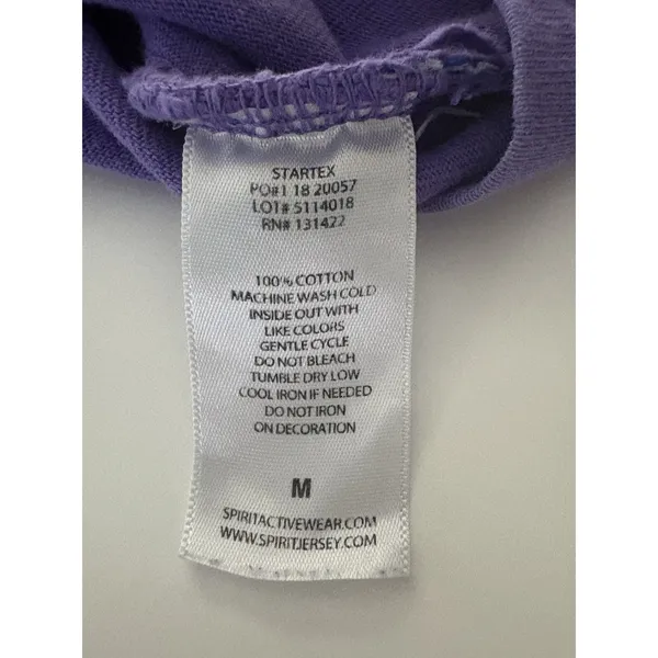 Walt Disney World Purple Potion Glitter Spirit Jersey Size Medium Oversize - Image 14