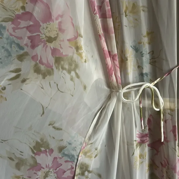 Victoria's Secret Collection Kimono Robe Women's Size L Floral Vintage 90s Robe - Image 12