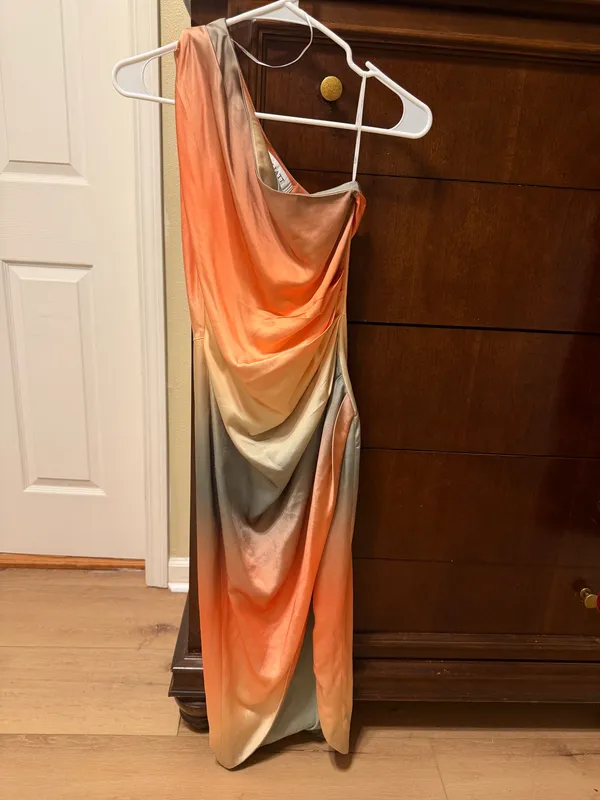 Revolve Elliatt Mute Midi Dress in Sunset Ombré - Image 3