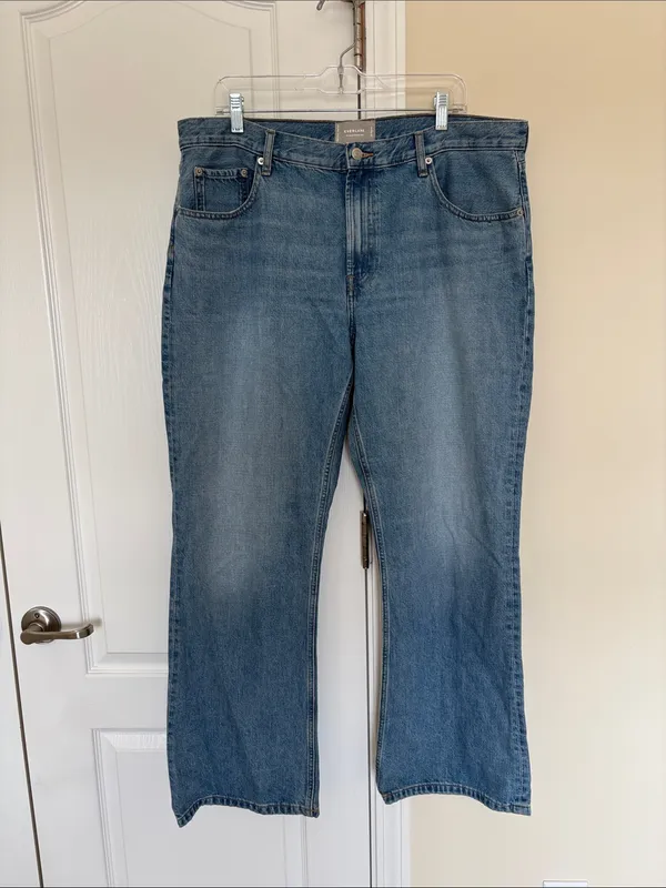 Everlane the slouch bootcut Jean size 33 - Image 4