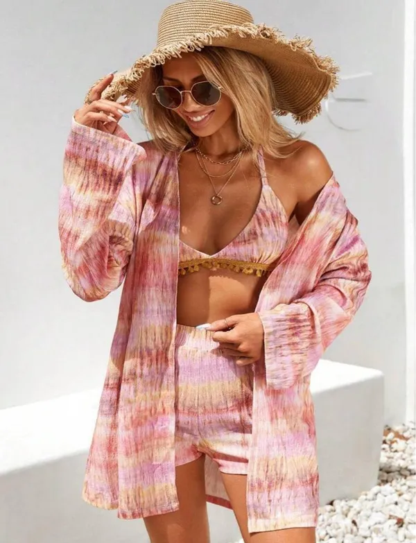 Shein 3-Piece Cover-up Set Boho - Image 5