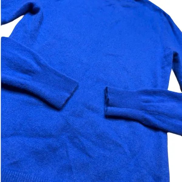 ✨ Antonio Melani 100% Cashmere Blue‎ Crewneck Sweater S ✨ - Image 3