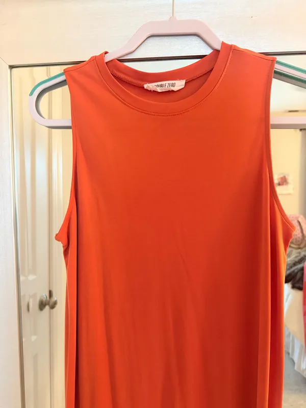 Orange Maxi Dress Boutique - Image 3