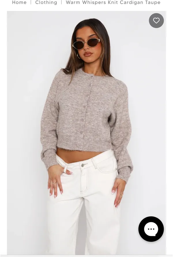 White Fox Boutique Cardigan - Image 2