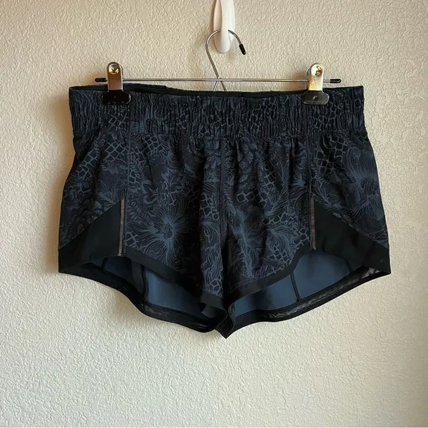 Lululemon Miles Ahead Short (2.5") Nouveau Mach Blue Black - Image 6