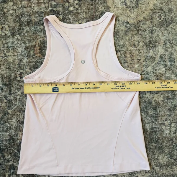 Lululemon Align Waist-Length Racerback Tank Top Pink W1DSPS Size 8 - Image 8