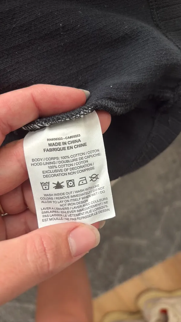 Nike Cropped Hoodie - Image 3