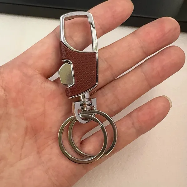 Car Keychain Carabiner Keychain for Men Women Double Key Rings - Image 5