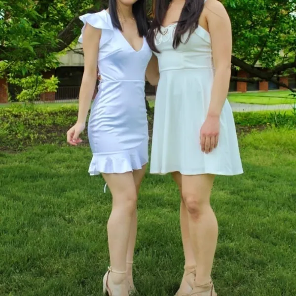 Lucy in the Sky White Mini Dress - Image 2