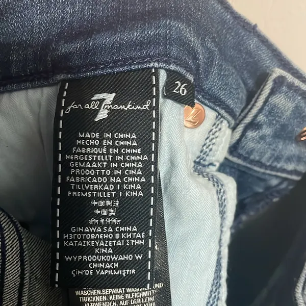 💙 7 For All Mankind B(air) High Waist Ankle Skinny Jeans‎ - Image 6