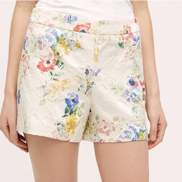 Anthropologie Shorts Catalonia Elevenes 12 Floral all over detail pockets - Image 9