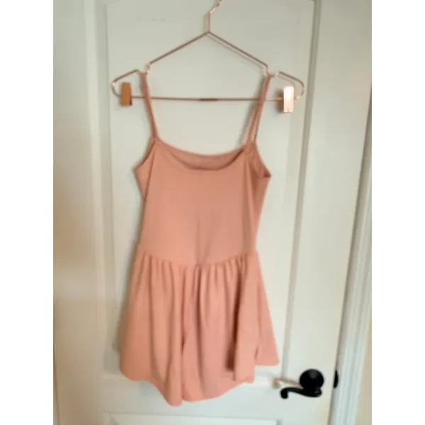 Tennis Romper Women Small Peach Pink Athletic‎ Skort Dress Pickleball - Image 10