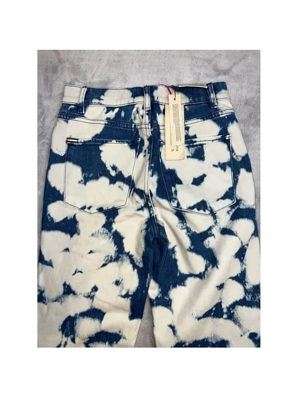 Alice & Olivia High Rise Straight Leg Jeans 26 - Image 5
