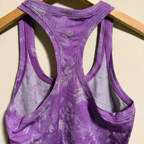 Lululemon Swiftly Tech Racerback Tank Race Shadow Bloom Moonlit Magenta Size 6 - Image 2