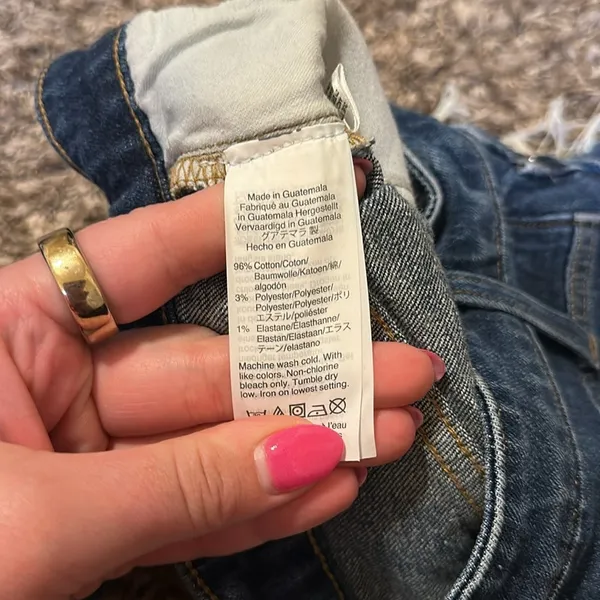 Madewell Curve High-Rise Denim Shorts 26 - Image 7
