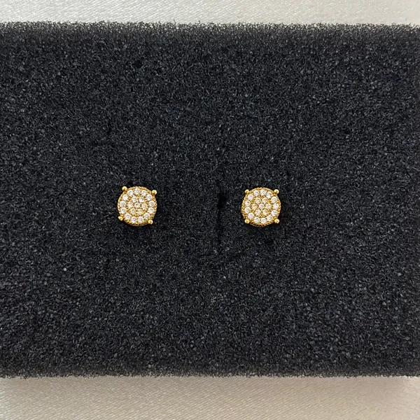 6mm Small CZ Stud Earrings for Men Women Streetwear Punk Hip Hop Unisex Earrings - Image 2