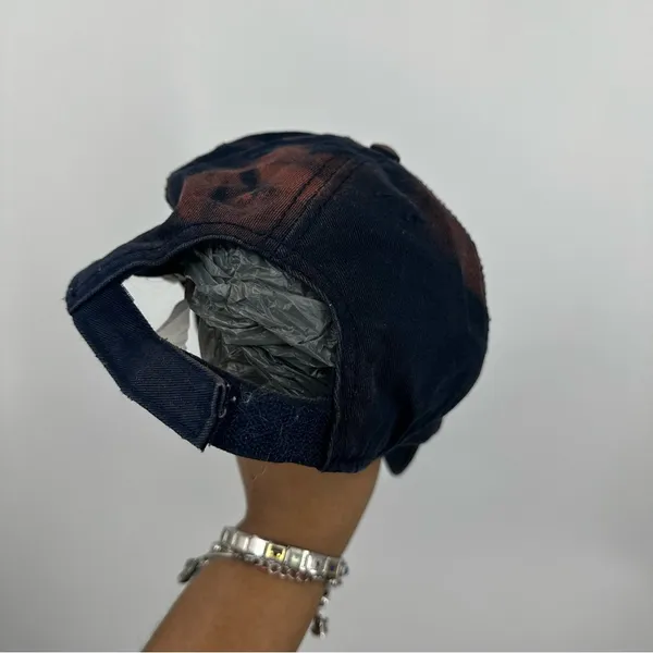 Vintage Y2K Timberland Custom Bleach Splatter Dad Hat OS - Image 6