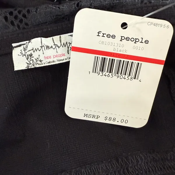 NWT | Free People Premonitions Bodycon Dress Black | Revolve - Image 6
