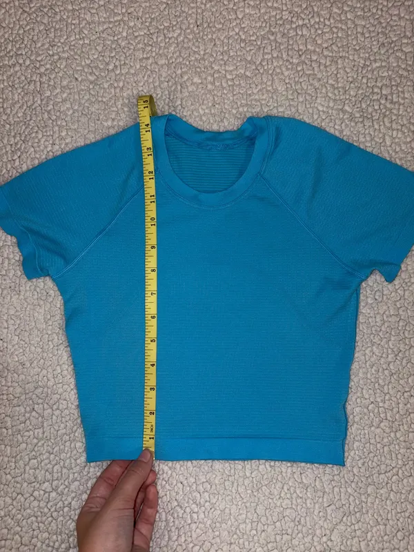 Lululemon Swiftly Tech Cropped Short Sleeve - Image 9