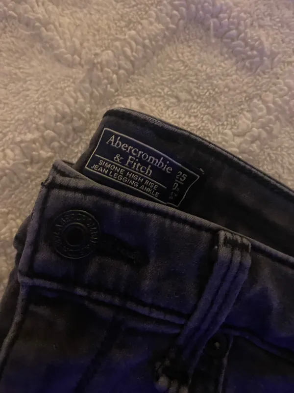 Abercrombie Black Jeggings High-Waisted - Image 2