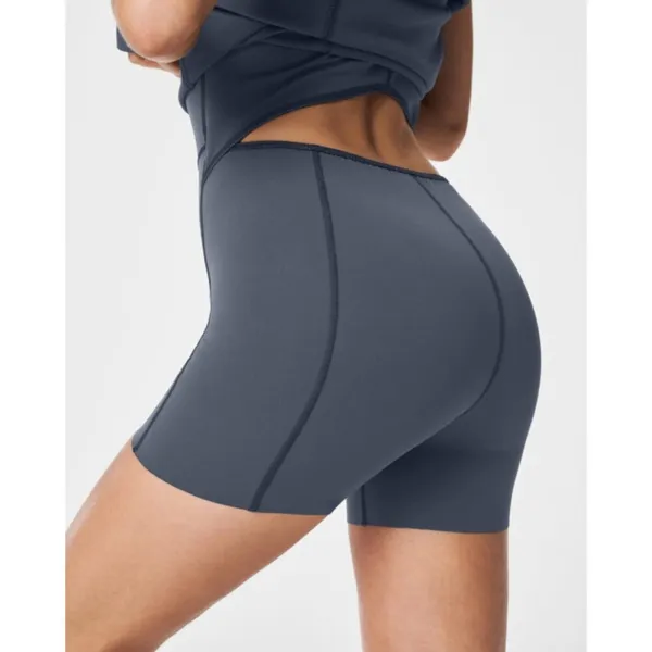 Spanx Get Moving Easy Access Ribbed Straight Dress Dark Storm Stretchy Skort 2X - Image 4